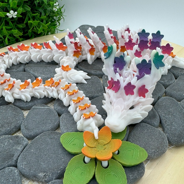 Kirschblüten-Drache – Frühling & Fantasie